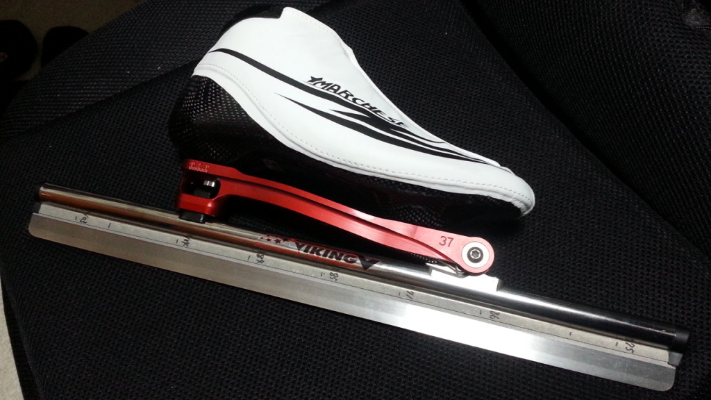 スピードスケート靴 Ikazuchi Nanoflex